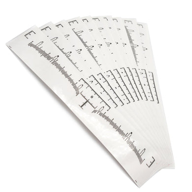 Eyebrow Rulers 20 Pieces for Permanent Make Up Ombre Brows Eyebrow Mapping