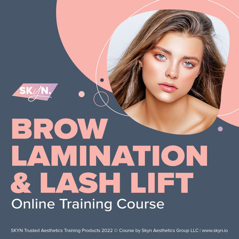 Brow Lamination Online Training Course