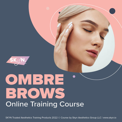 Ombre Brows Online Training Course Great For Bold Eyebrows With or Without Kit